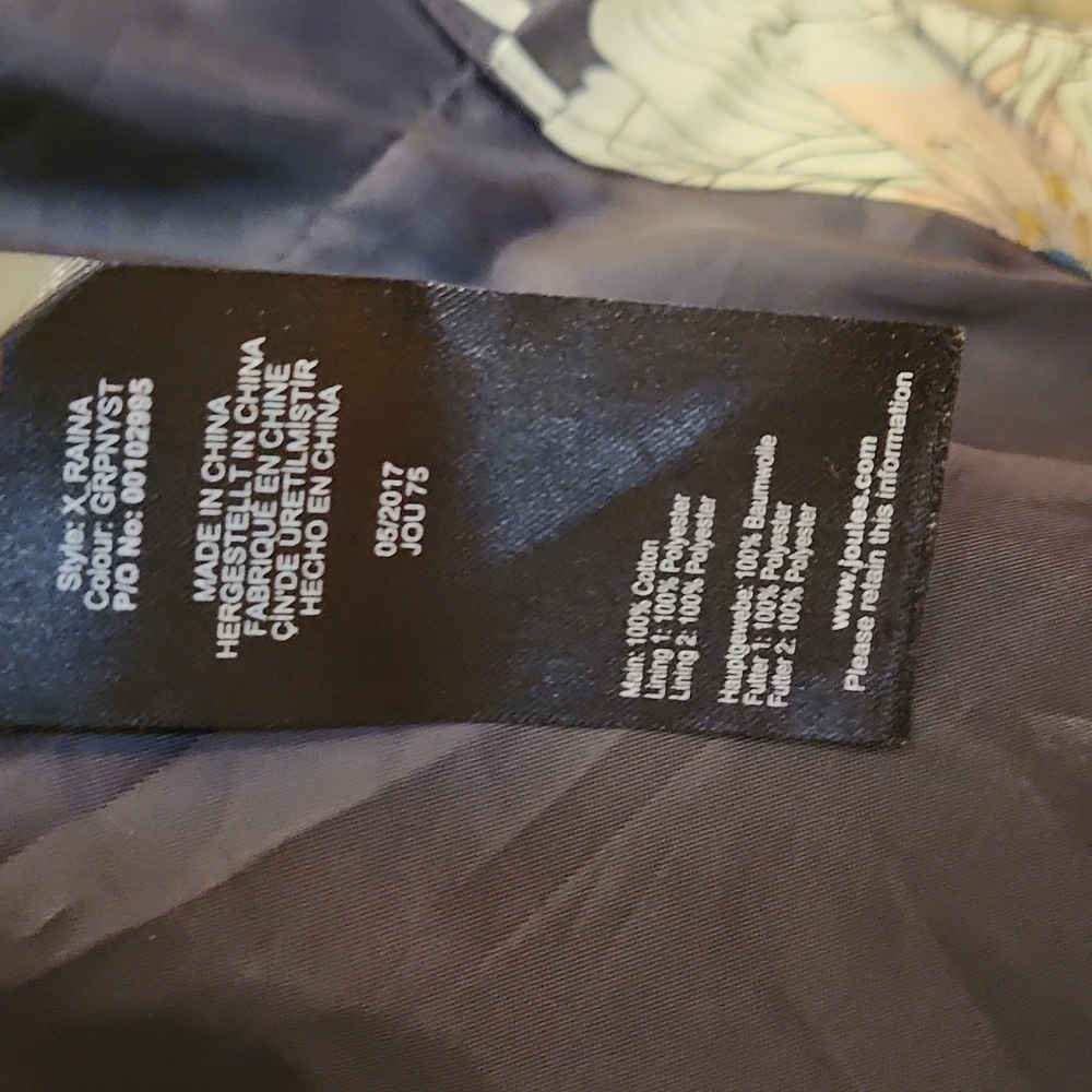 Joules Rain Coat US10 EUC - Picture 7 of 7